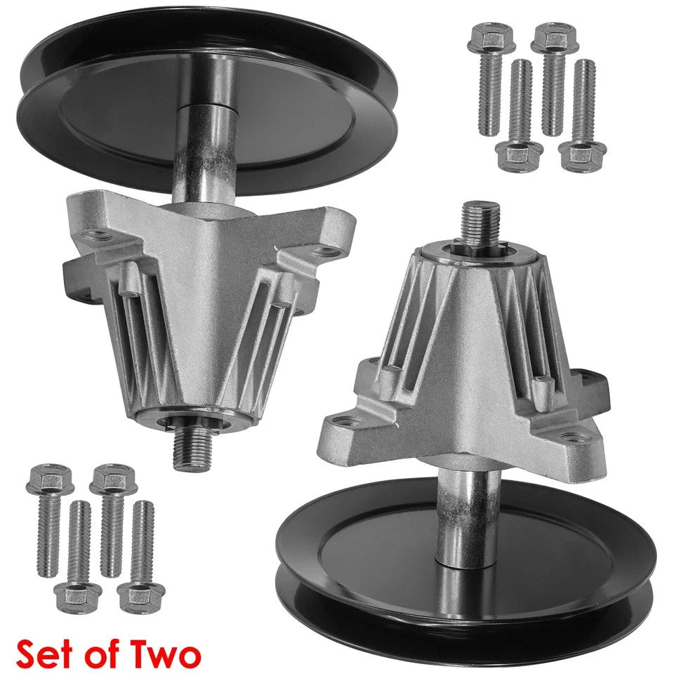 2 Spindle Assembly W/Bolt For MTD 918-04865A 918-04636A 918-04865 285-847