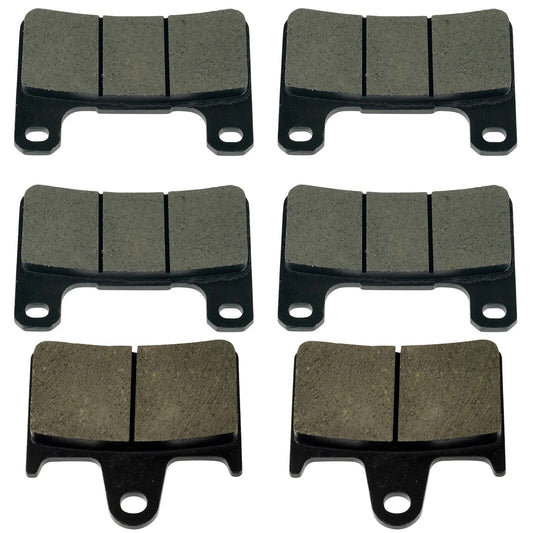 Front & Rear Brake Pads for Suzuki GSXR1000 GSX-R1000 2004-2006 *K4 Models Only