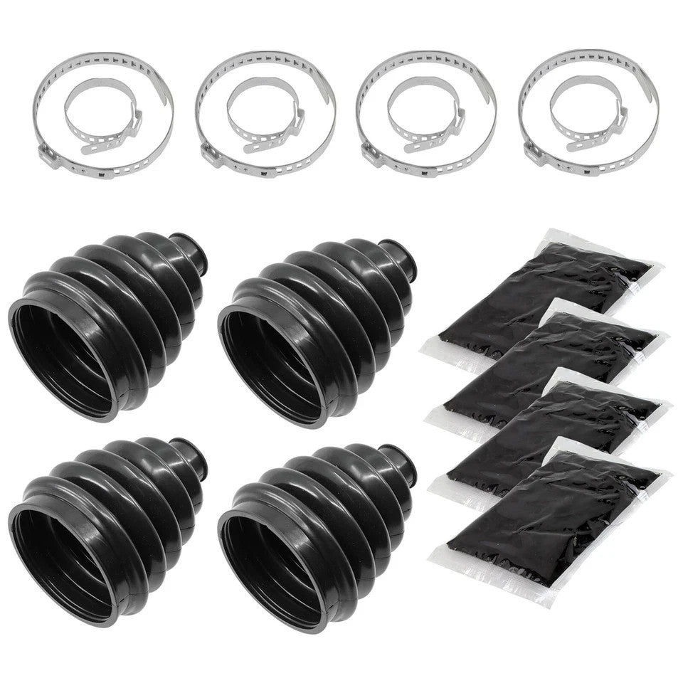 Rear Wheel Side Boot Kit For Can-AM CanAM Maverick X3 R 4x4 Turbo 2017-2021