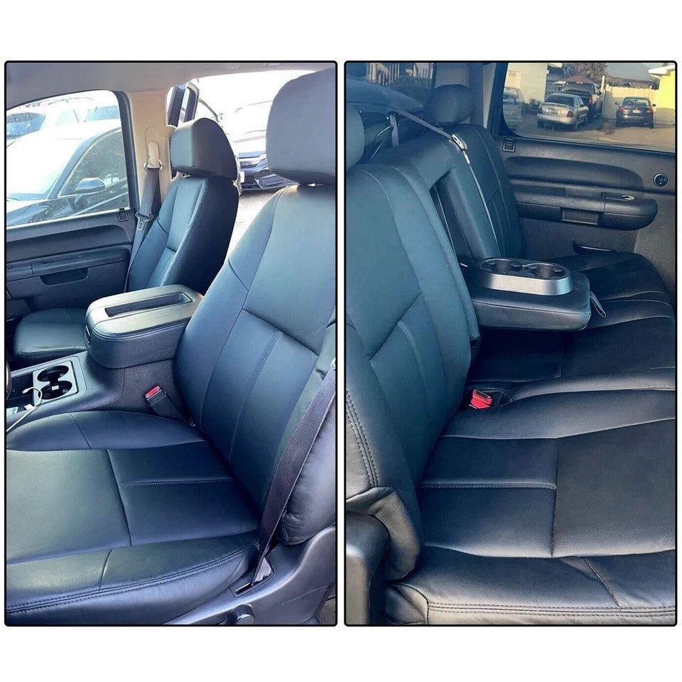 Fits Chevy Silverado GMC Sierra Crew Cab 07-13 Replacement Full Set Seat Covers