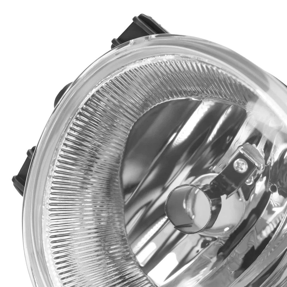 HECASA Pair Fog Lights w/Fog Lamp Trim For Honda Pilot 2009-2011 71107-SZA-A00ZZ