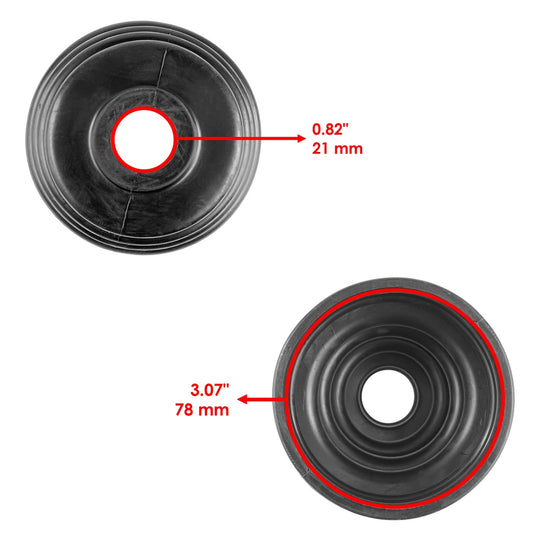 Rear Axle Inner And Outer CV Boot Kits for Polaris Sportsman 500 4X4 HO 1999-05
