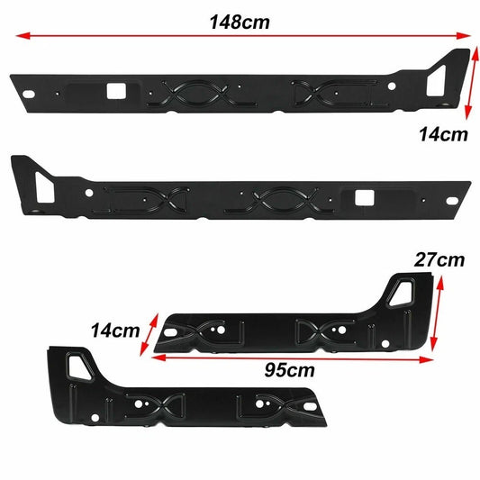Cab Corners & Inner Outer Rocker Panel For 99-07 Chevy Silverado GMC Sierra Crew
