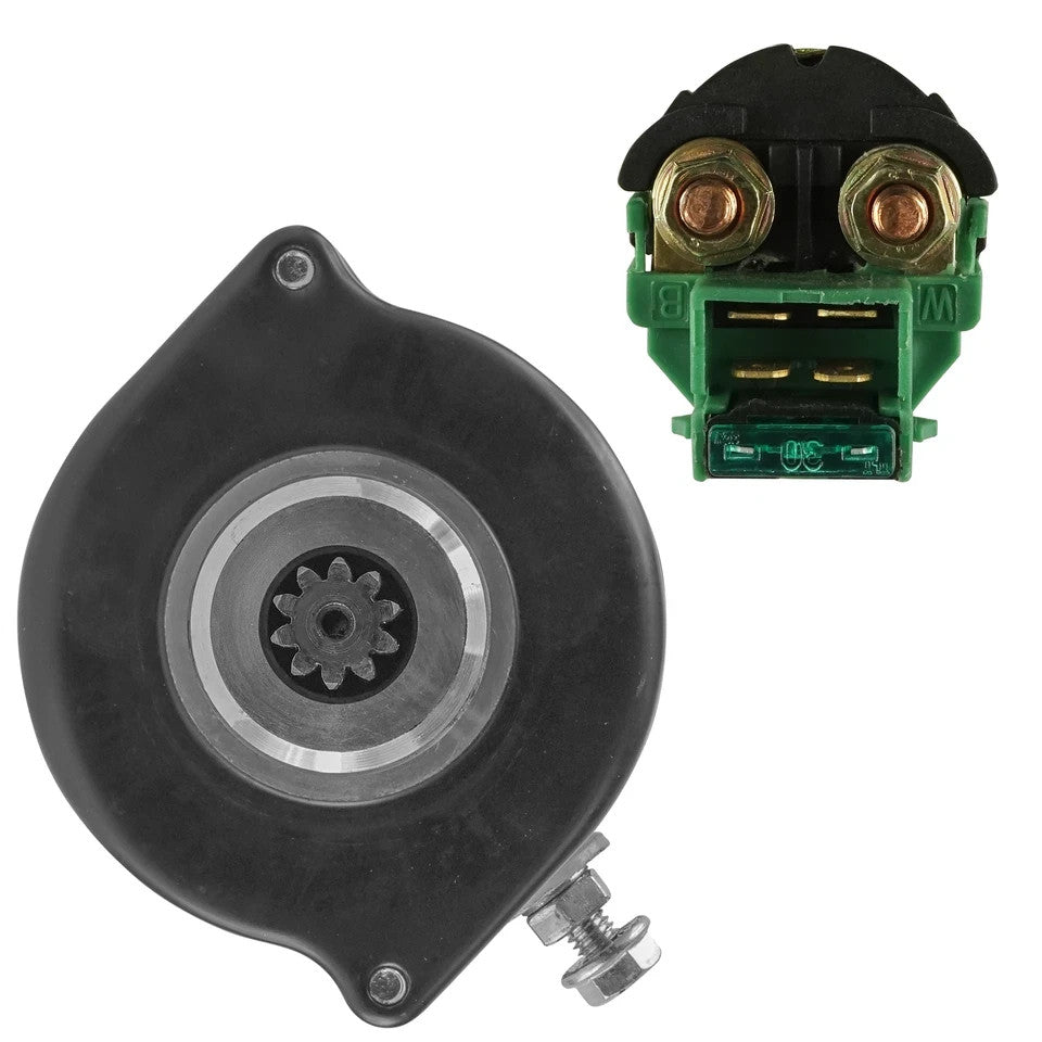Starter & Solenoid Relay for Honda VT600Cd Vt 600 Cd Shadow VLX Deluxe 1993-07