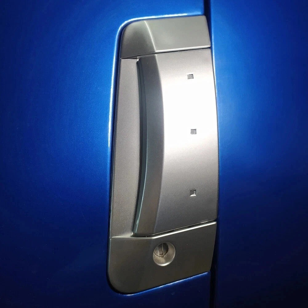 For 2003-2009 Nissan 350Z Left+Right Outside Exterior Door Handle Painted Silver