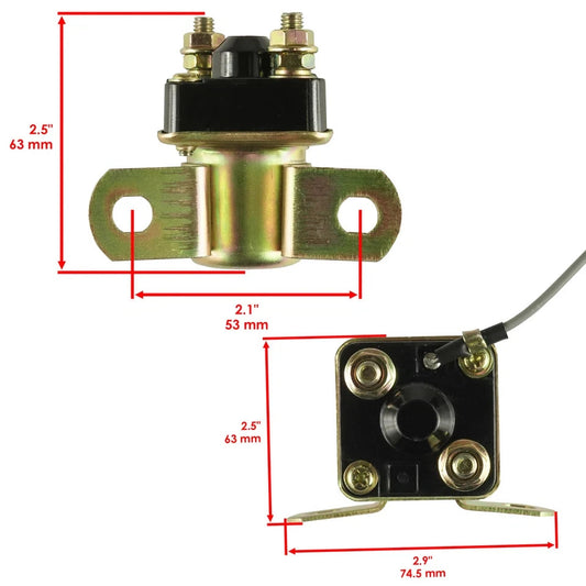 Starter Drive & Relay Solenoid for Polaris Sportsman 500 1996-2002 Atv New