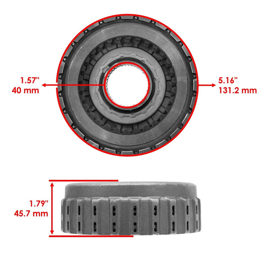Clutch Basket Hub Assembly for Honda Pioneer 1000-5 SXS1000M5 Deluxe EPS 2016-21
