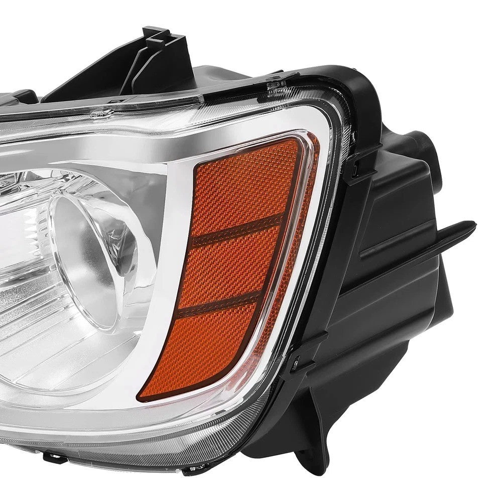Chrome Clear Headlight Left For Chrysler 300 2011-2014 2015-2023 Headlamp LED