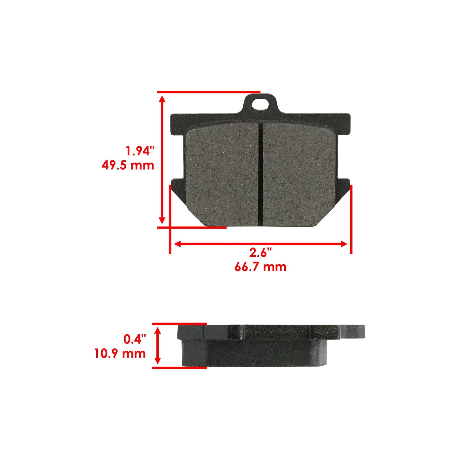 Brake Pads for Yamaha XS650 1979-1983 Special Twin Heritage Front Brake Pads