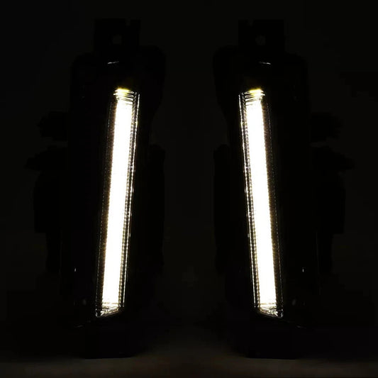 2PC DRL LED Fog Light Daytime Running Lamp For Chevy Camaro ZL1 LS LT 2016-23 24