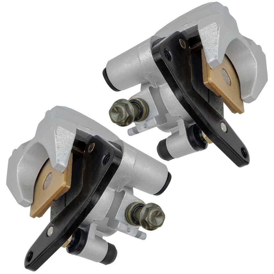 Front Left Right Brake Caliper W/Pads For Yamaha Kodiak 450 YFM450 4X4 2003-2026