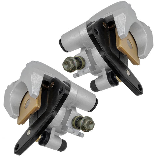 Front Left Right Brake Caliper W/Pads For Yamaha Kodiak 450 YFM450 4X4 2003-2026