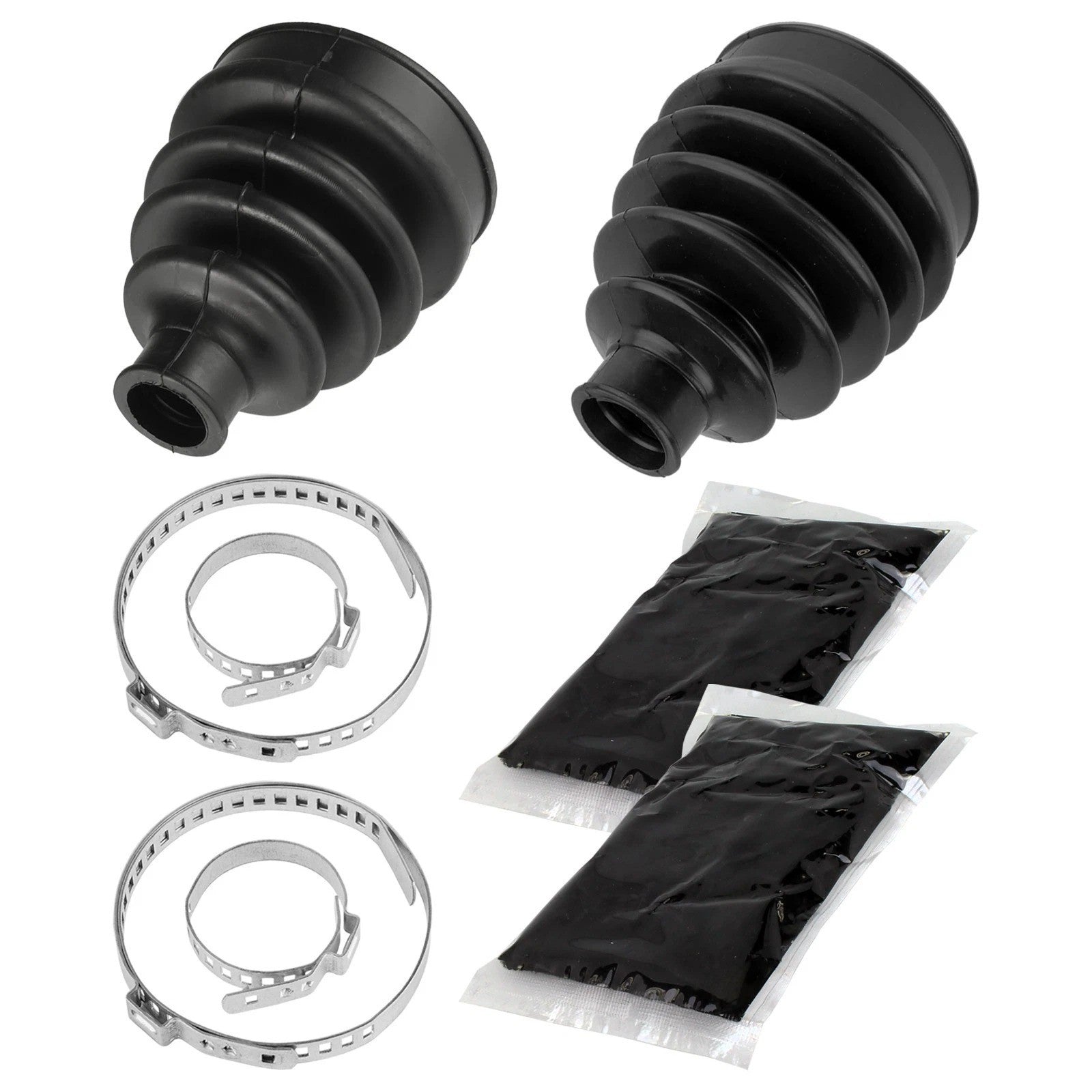 Front Axle Inner Outer CV Boot Kit for Can-Am Outlander 800 4X4 Xt 2006-2008