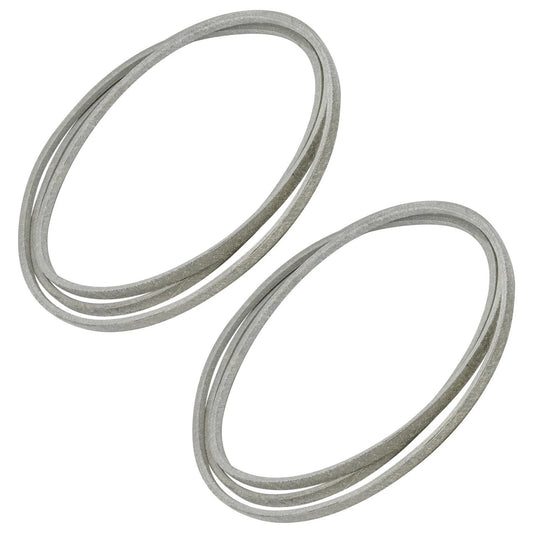 Deck Belt for Troy-Bilt Mustang RZT 50" Zero-Turn Mower 50" Deck 1/2x134" Qty2
