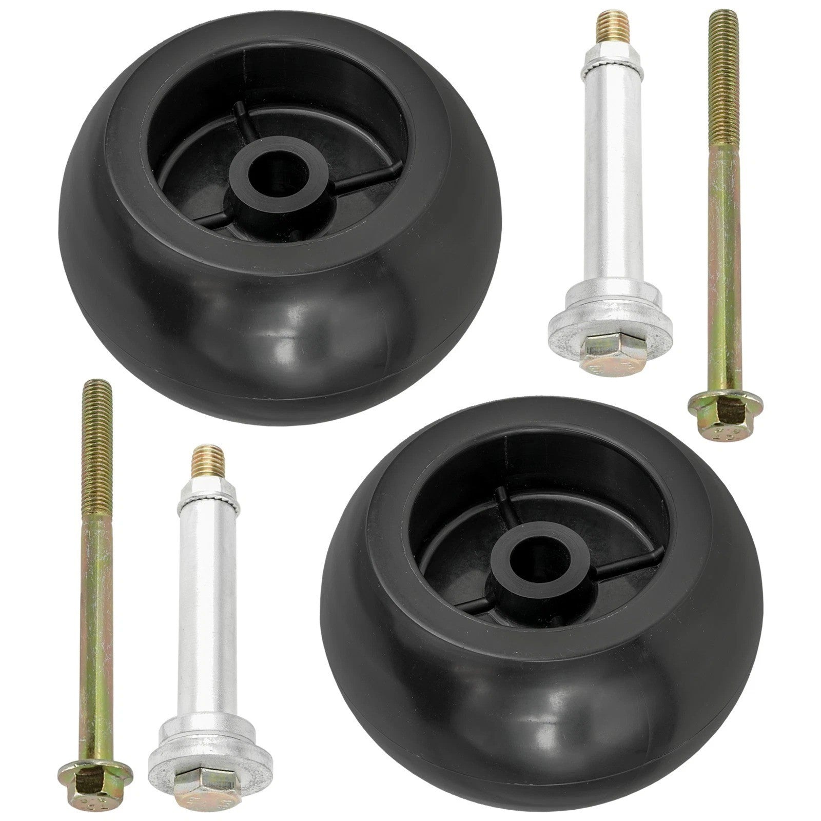 2 Deck Wheel w/ Bolt for Husqvarna RZ5424 RZ54I MZT52 TS346 TH52XLS TH52XLS