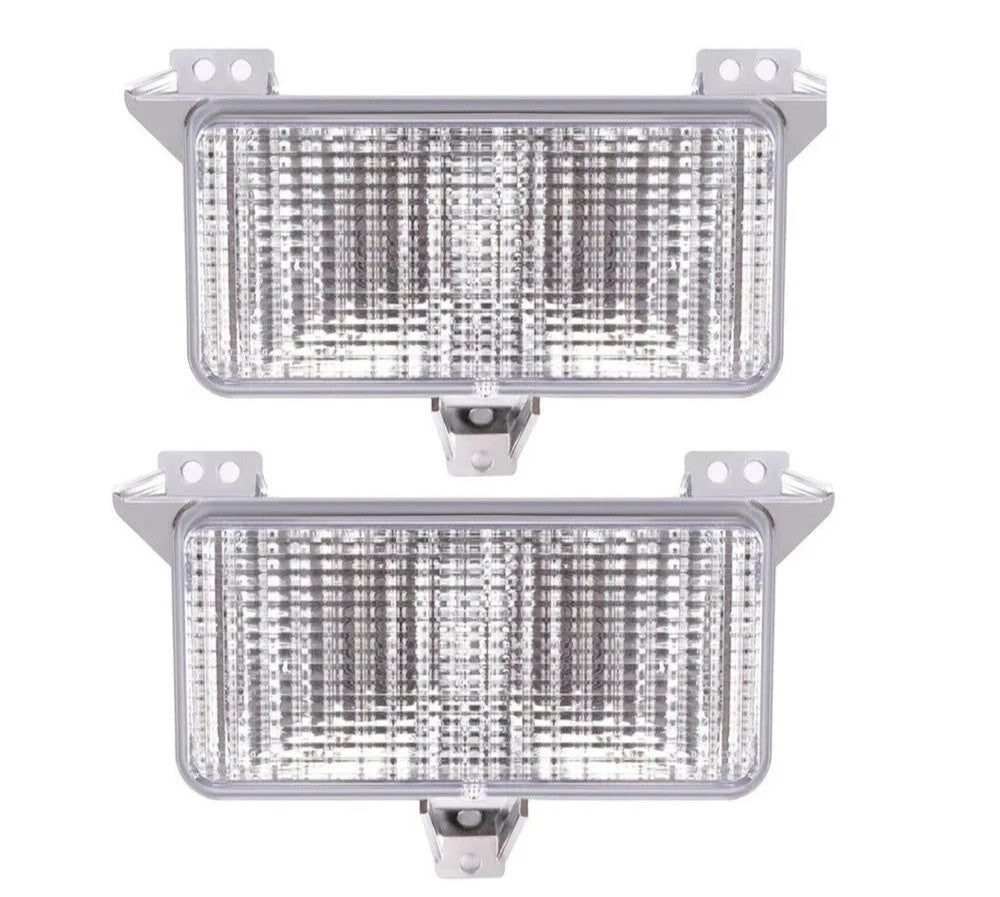 Front Park Lamps Turn Signal Lights for 83-87 Chevy Pickup TRUCK Left Right SET