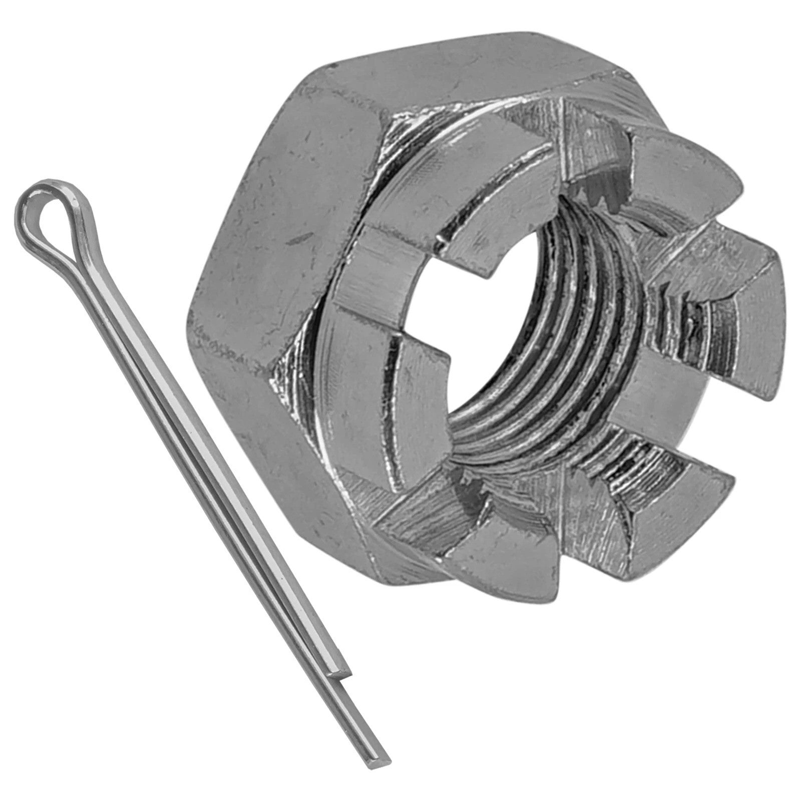 Caltric Front/Rear Axle Nut for Yamaha 90171-14056-00 / 91490-30030-00 
