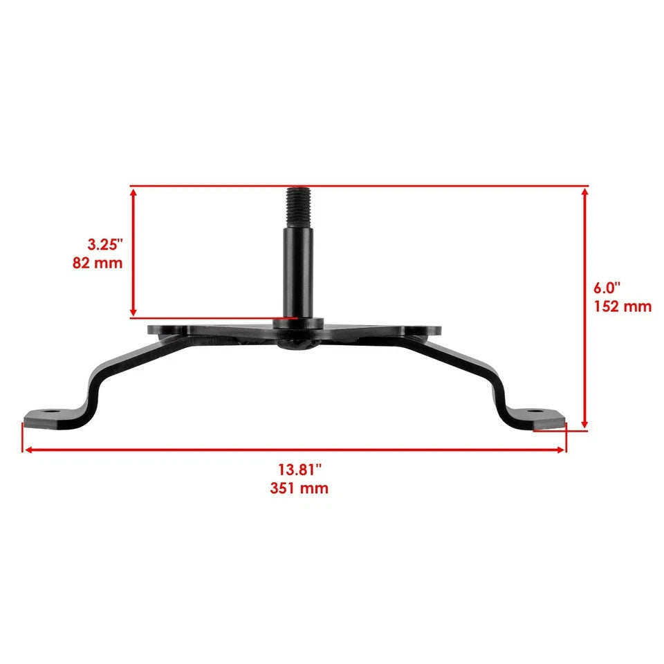 Caltric Steering Shaft & Gear w/ Bushing & Washer for John Deere X340 X500 X520