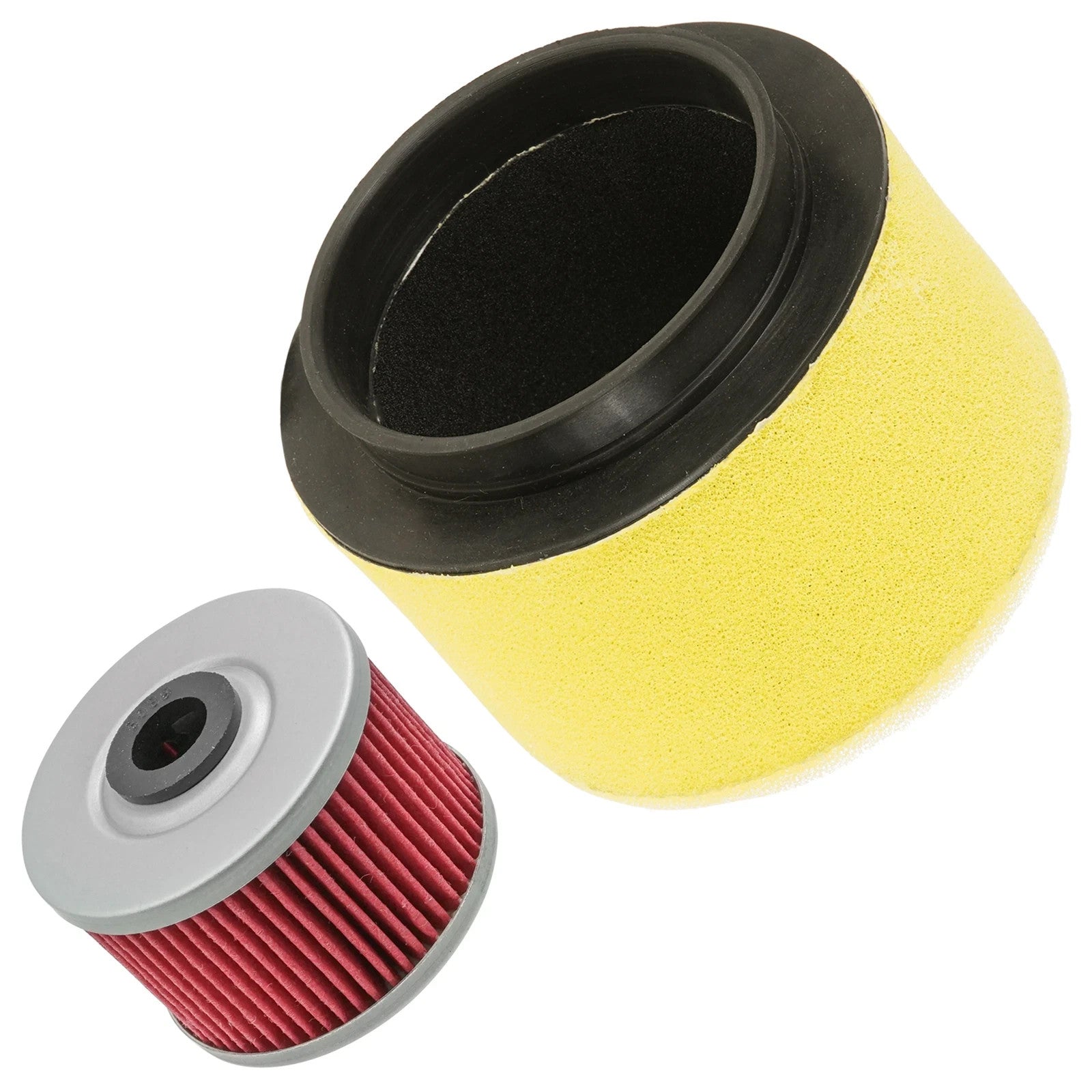 Caltric Air & Oil Filter For Honda Big Red 250 ATC250ES 1985-1987 17254-HA0-000