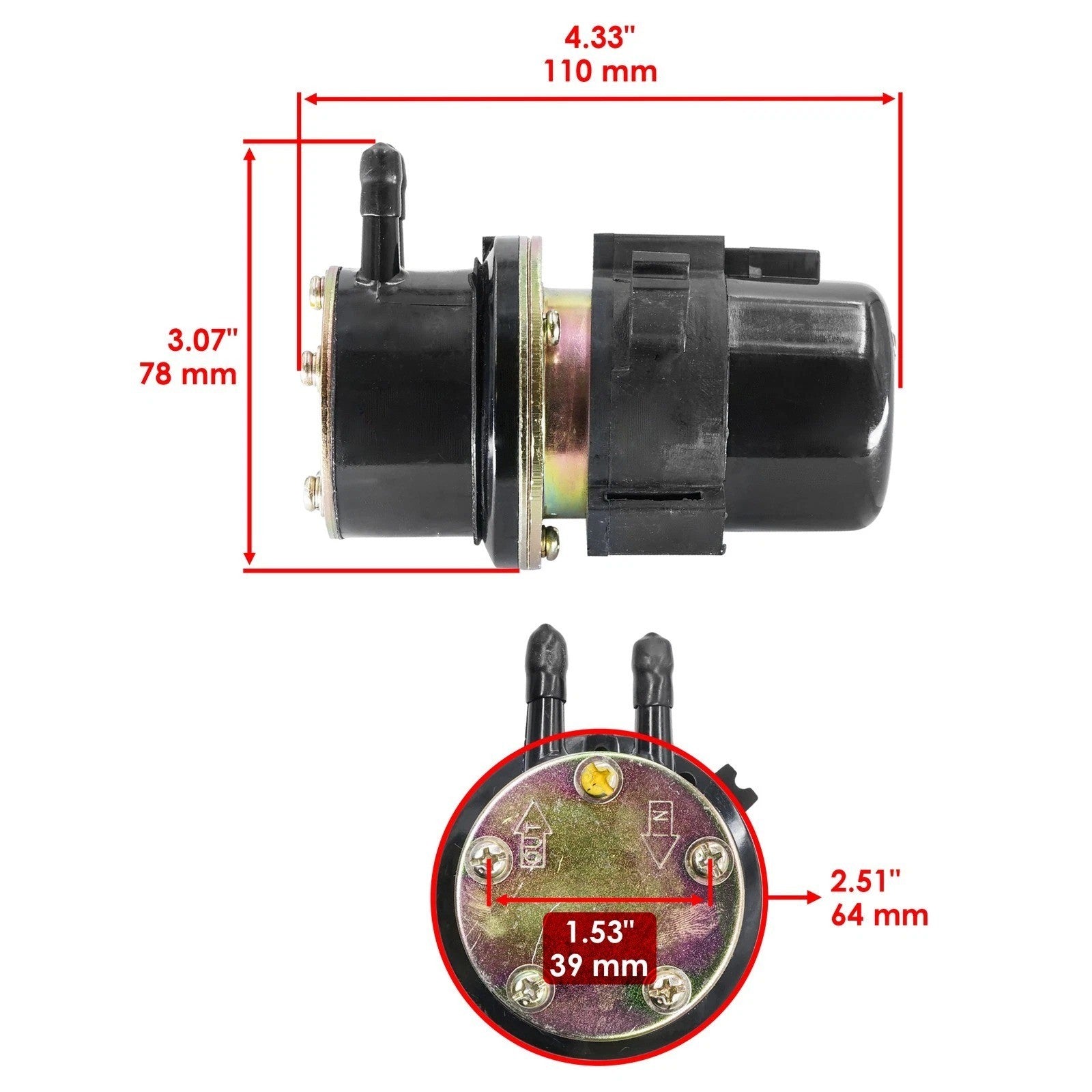 Fuel Pump for Yamaha XV1000 Virago 1000 1984 1985
