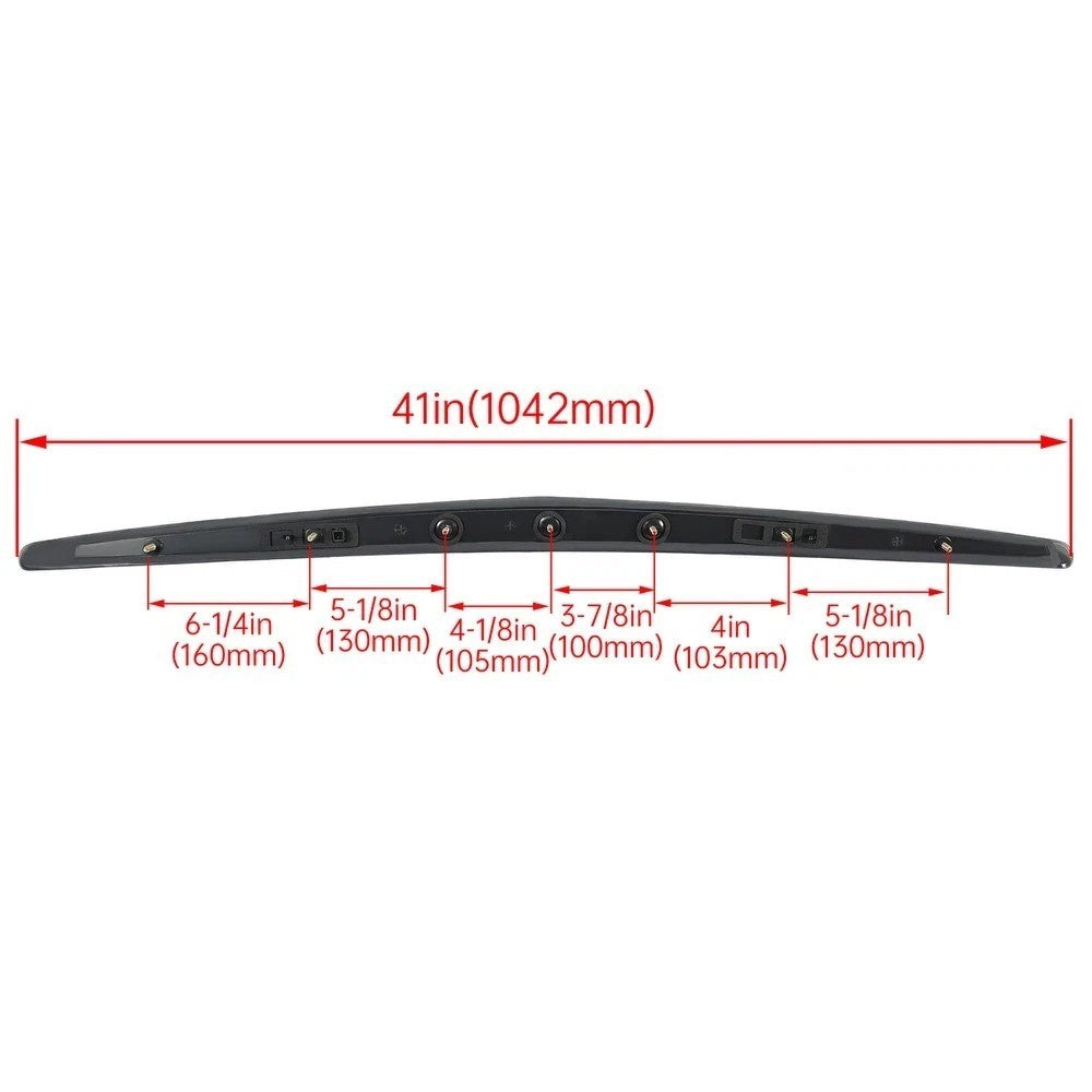 Rear Full LED 3rd Third Tail Brake Light Lamp Bar For Cadillac DTS 2006-2011