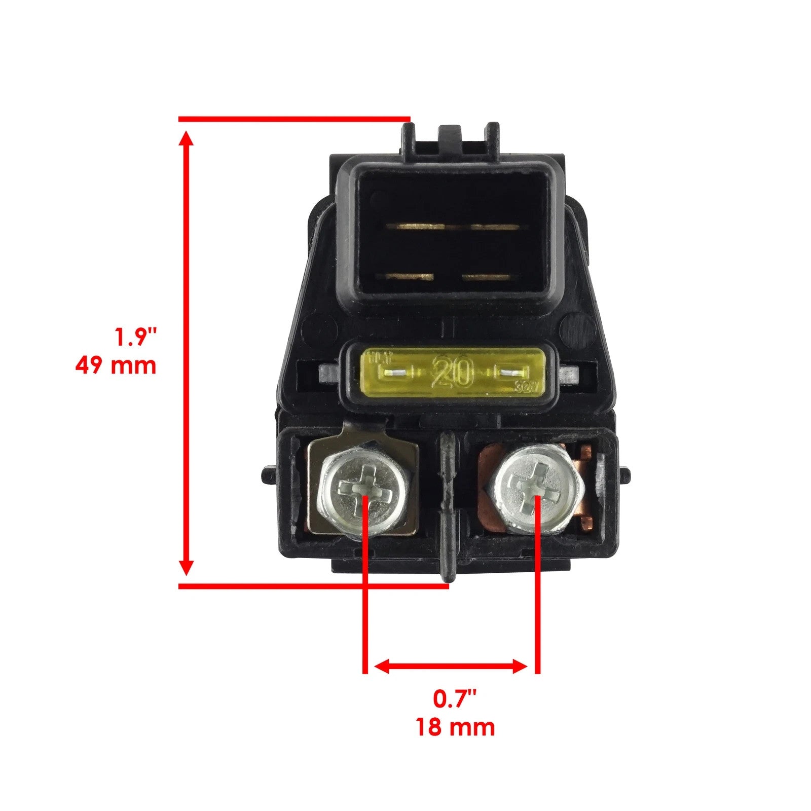 Starter Solenoid Relay for Suzuki LT-Z400 LT-Z400F Quadsport Z400 2X4 2003-2008