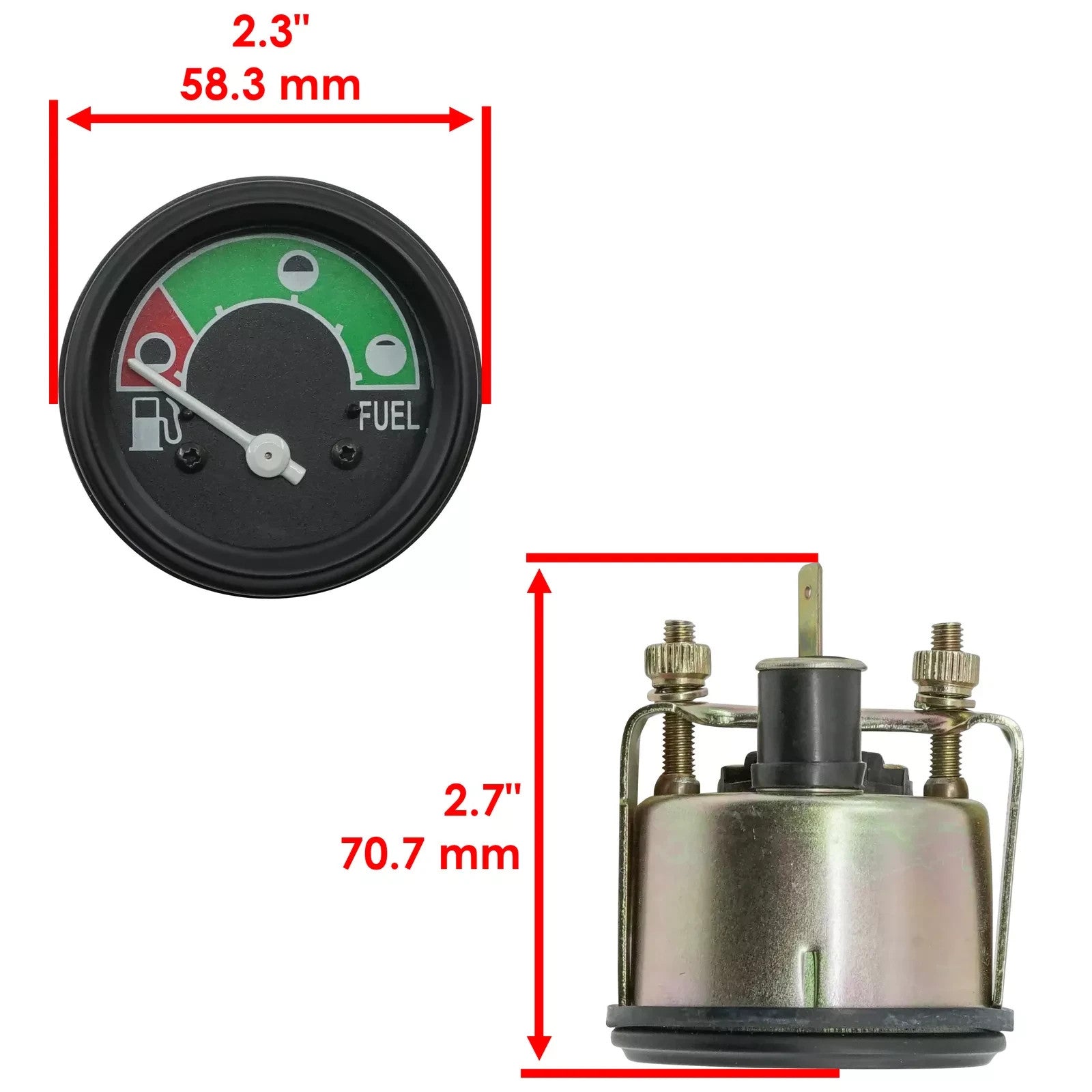 Fuel Level Gauge For John Deere 1155 1157 1158 1166 1166HY 1169 1174 1174HY 1177