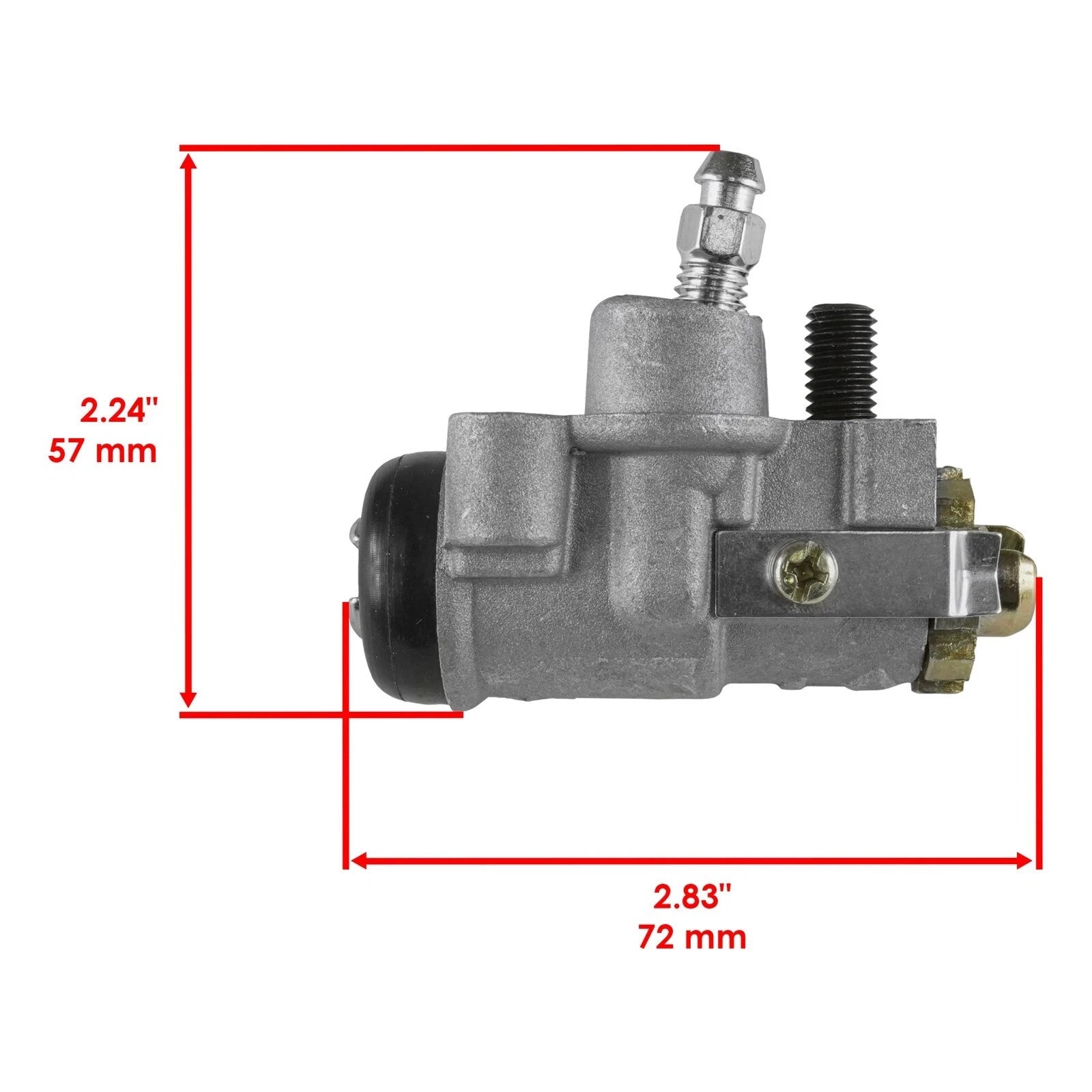 Front L/R Brake Cylinder & Shoe For Honda Fourtrax 300 TRX300FW 4x4 1988-2000