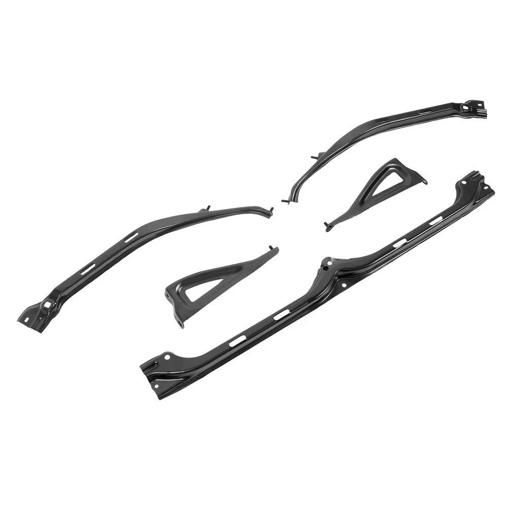 5Pcs Front Bumper Outer + Centre + Stay Brackets For Toyota Tacoma 2005-2011 New
