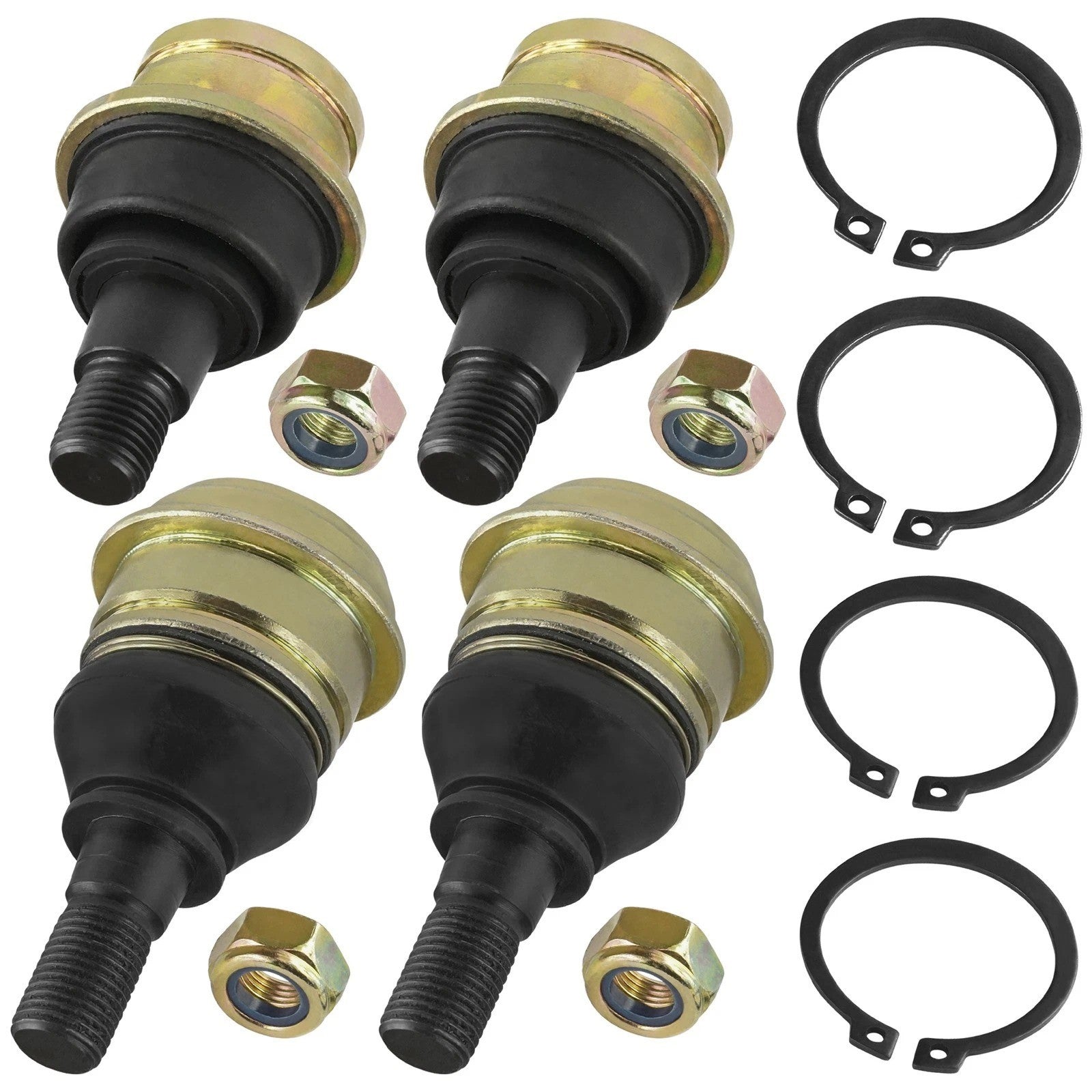 2 Front Knuckle Lower Upper Ball Joint For John Deere XUV835E XUV835M XUV835R