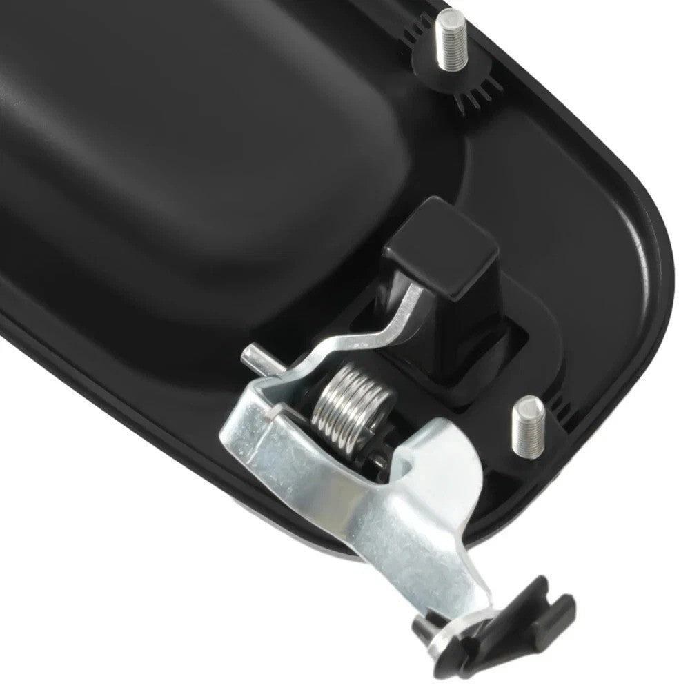 NEW Rear Outside Door Handles Set Gloss Black For Silverado Tahoe Sierra 99-06