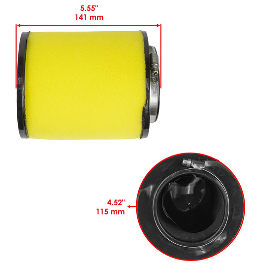 Air Filter Element Cleaner For Honda TRX420TE Rancher 420 2x4 ES 2007 2008-2013