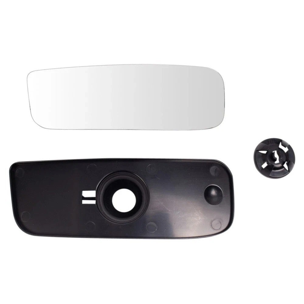 Exterior Side View Door Mirror Lower Convex Glass RH for Nissan NV Van Non-Tow