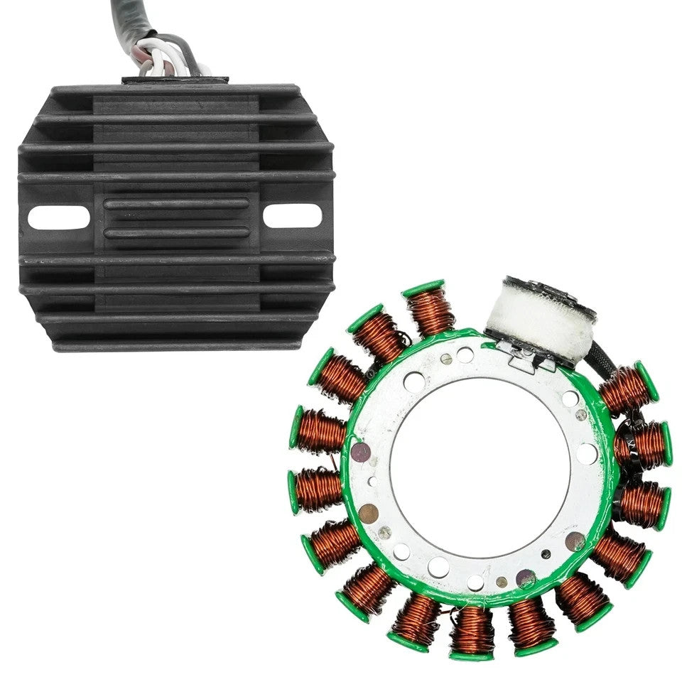Stator & Regulator Rectifier for Yamaha Big Bear 350 YFM350FW 4WD 1988 1989