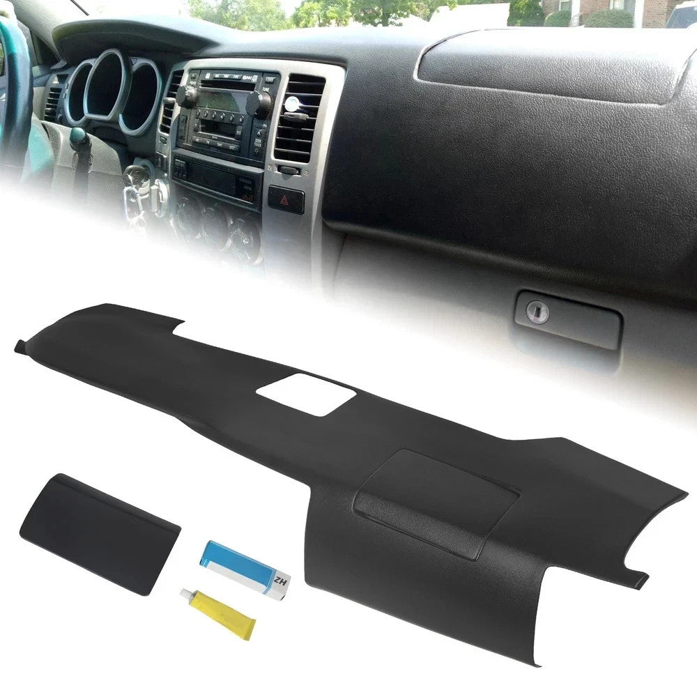 For Toyota 4Runner Dashboard 2003-2009 w/Speaker Holes Center Dash Cover Overlay