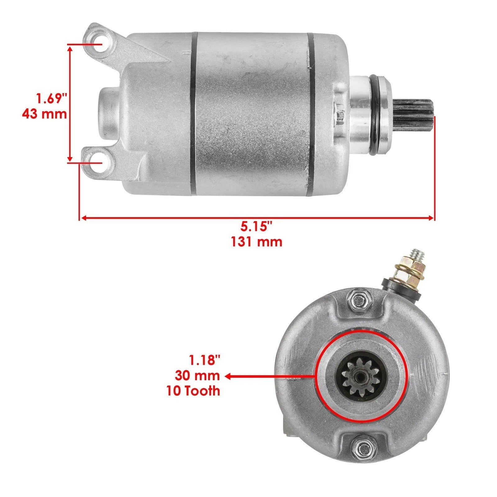 Starter for Honda Atv TRX450ER TRX 450 Er New Sm-14 2006 2007 2008 2009-2014