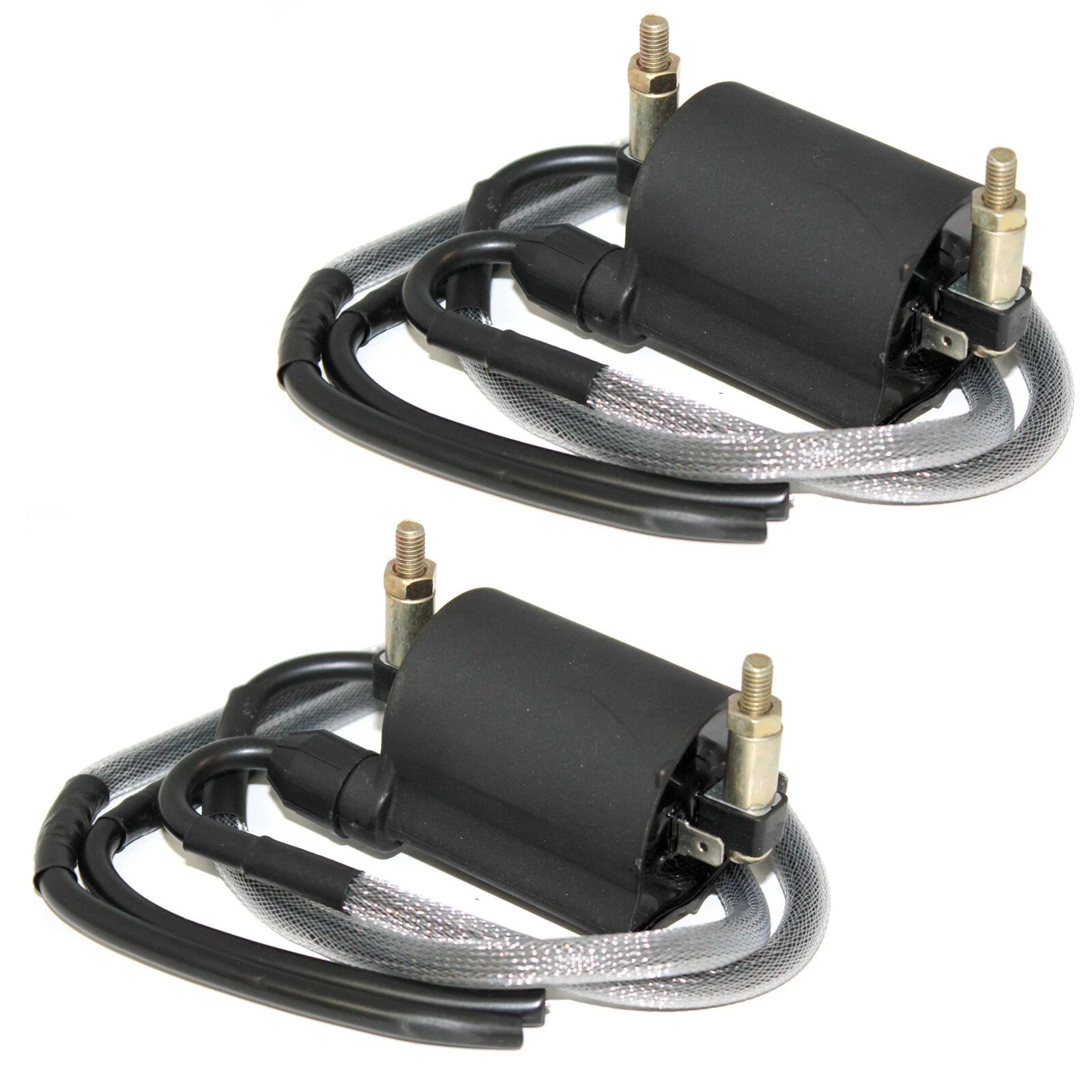 Front & Rear Ignition Coils for Kawasaki VN1500 Vulcan 1500 Nomad 1999-2001