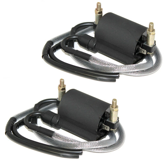 Front & Rear Ignition Coils for Kawasaki VN1500 Vulcan 1500 Nomad 1999-2001