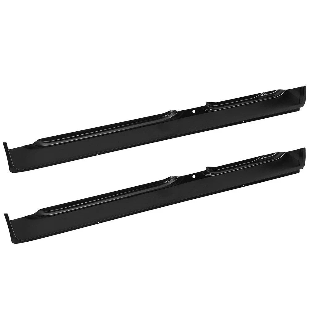 For 2002-2008 Dodge Ram Quad Cab 1500 2500 3500 Rocker Panels Black LH & RH