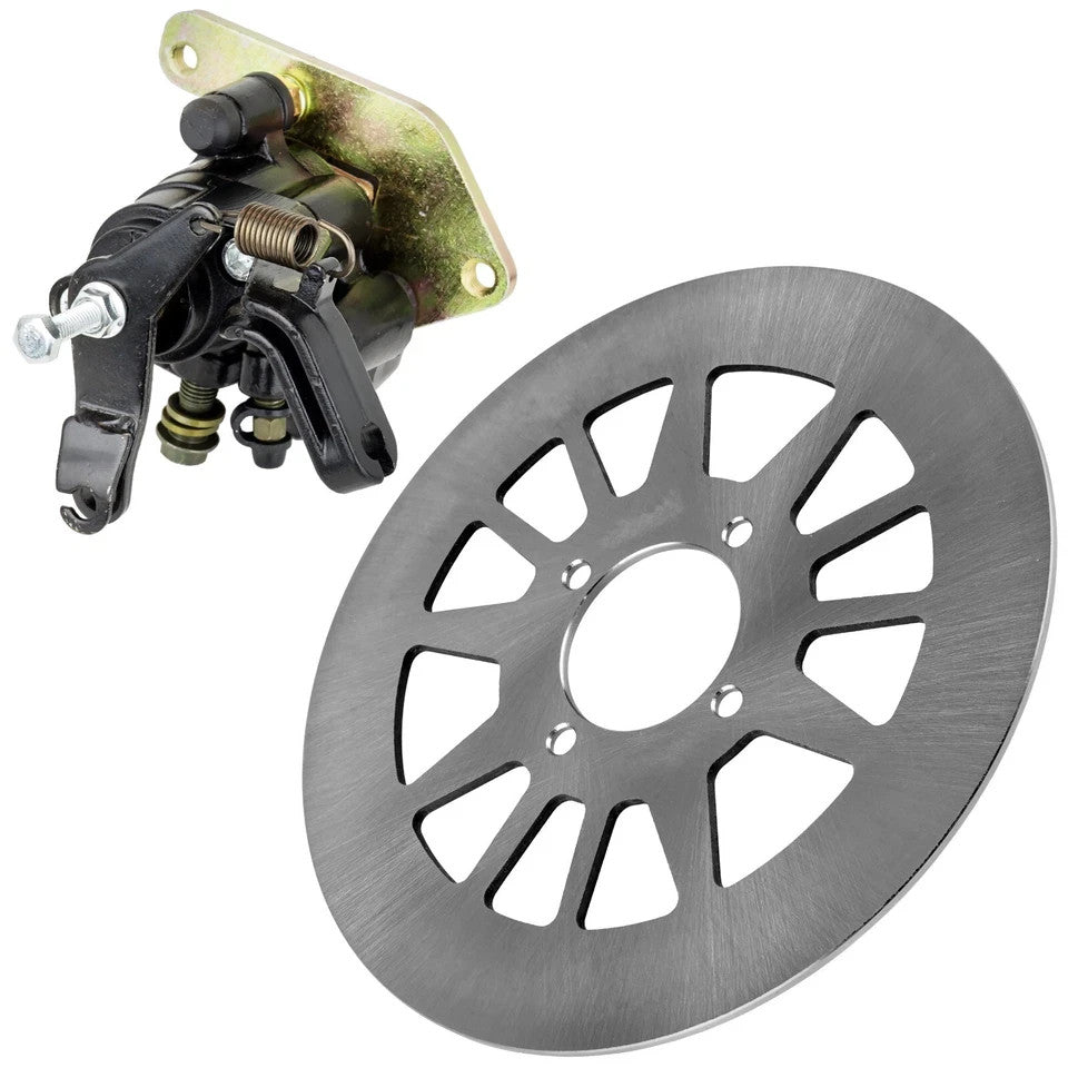 Rear Brake Disc Rotor w/ Caliper fits Yamaha Warrior 350 YFM350X 1990 - 2004