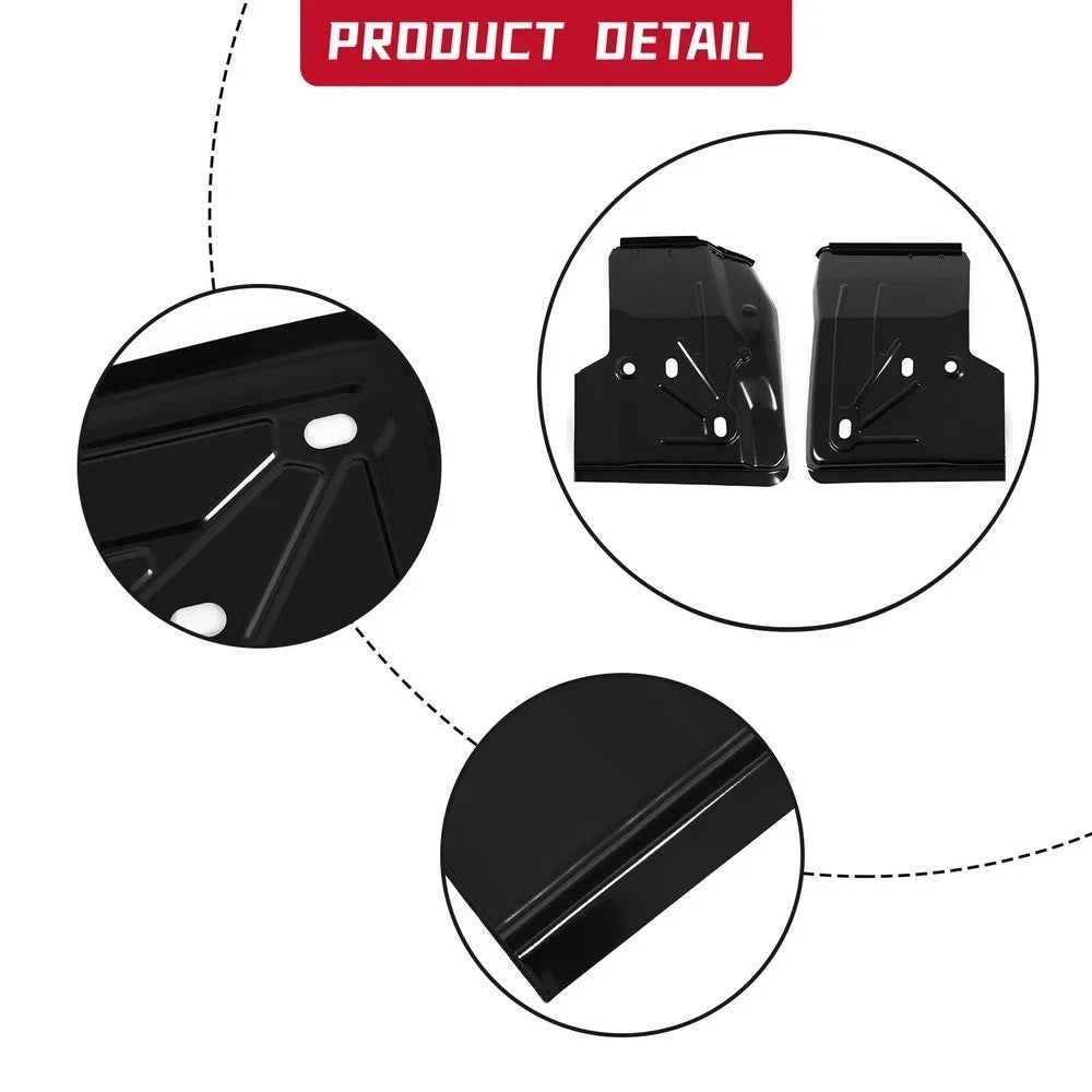 Pair of Front Floor Pans For Jeep 1997-2006 TJ Wrangler  #0485-220 0485-219