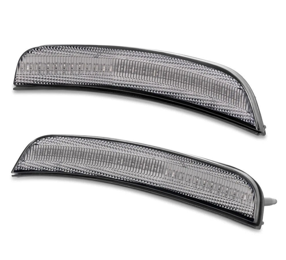 For Chrysler 300 2015-2023 Smoked Lens Front LED Side Marker Lights Left & Right