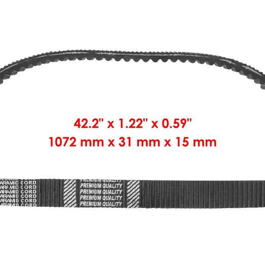 Aramid Clutch Drive Belt For Polaris General 4 1000 2017-2023 / ACE 500 2018-19