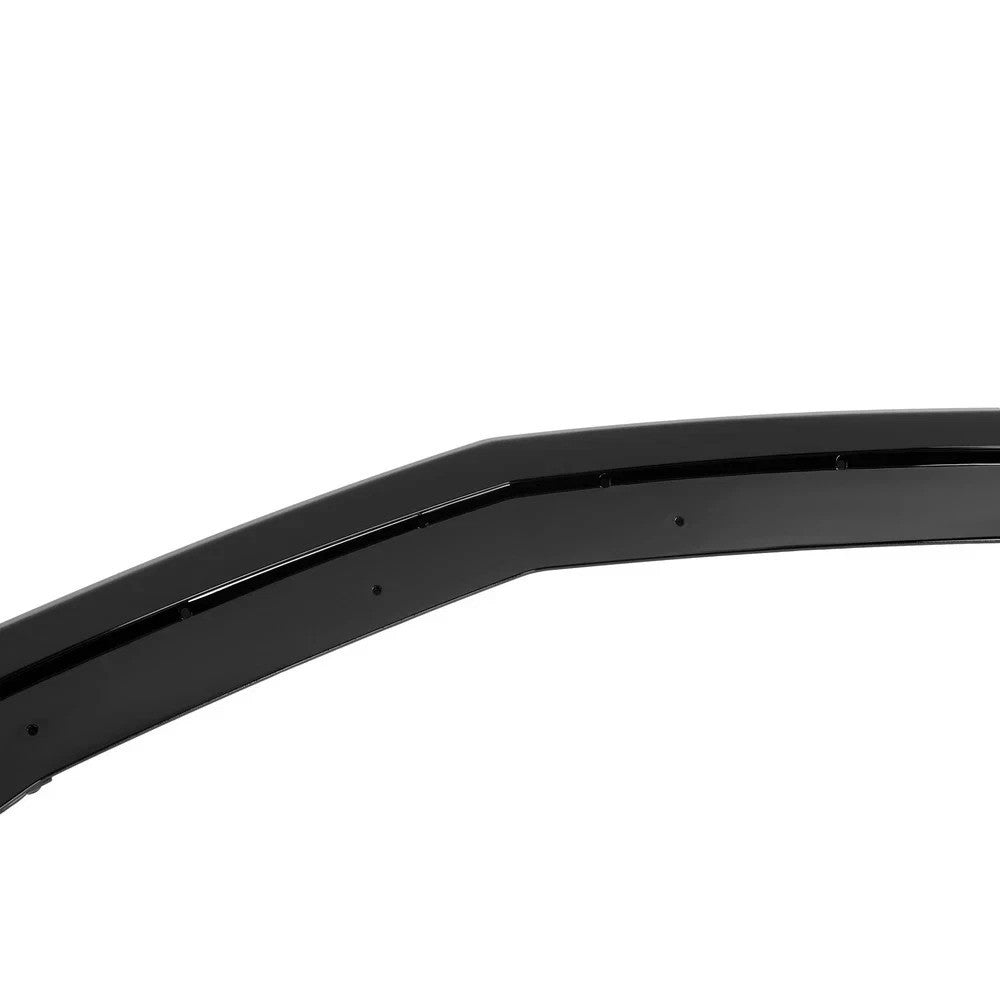 Fits 16-24 Chevy Camaro 2DR 1LE Style ABS Front Bumper Lip Splitter Gloss Black