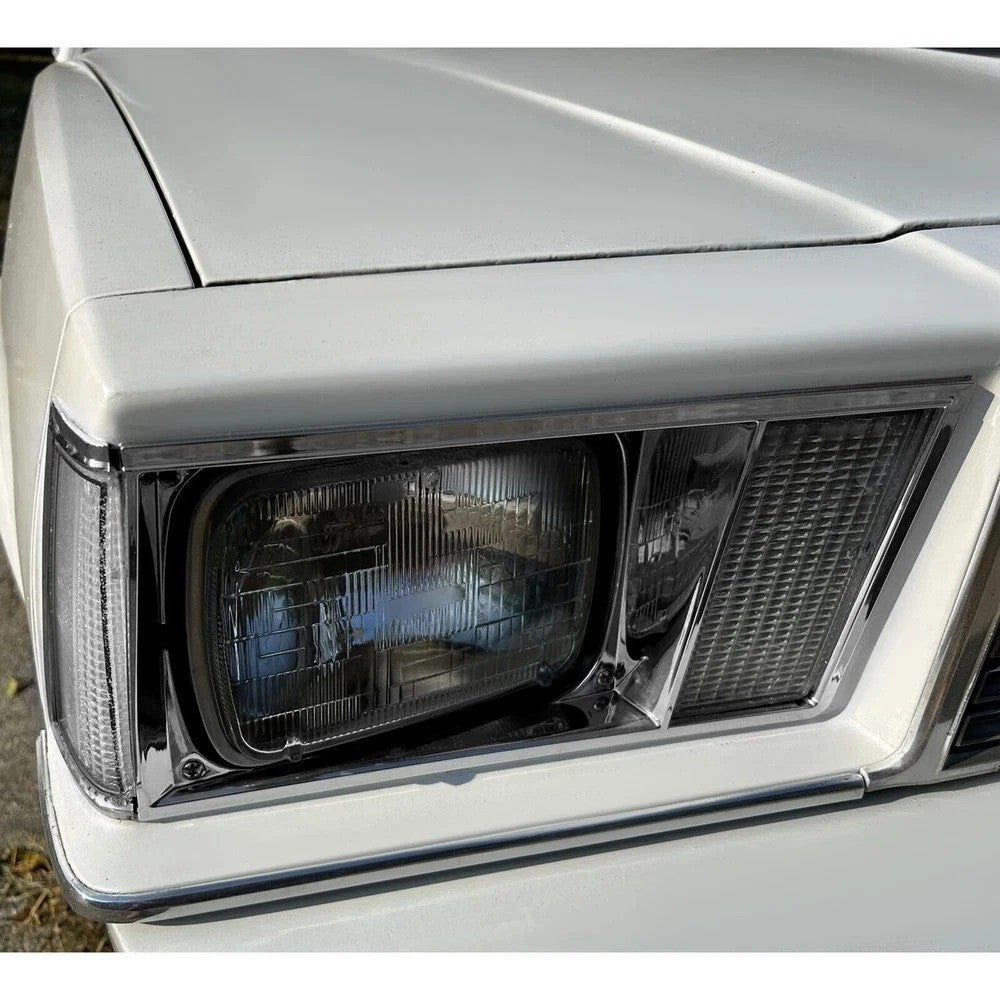Headlight Headlamp Light Trim Bezel Set Fit 1978-1979 Malibu El Camino Caballero