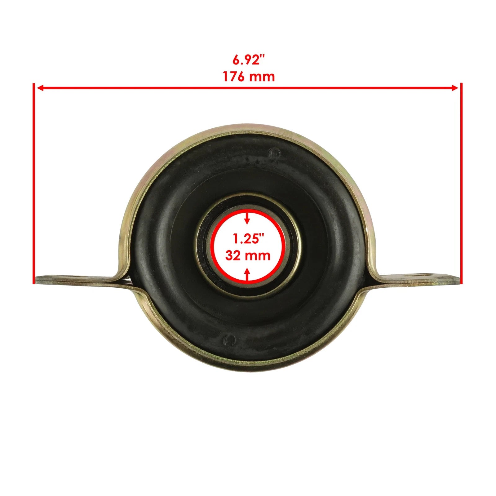 Front Rear Propeller Shaft Bearing Carrier For Polaris 3515075 3514806 3514900