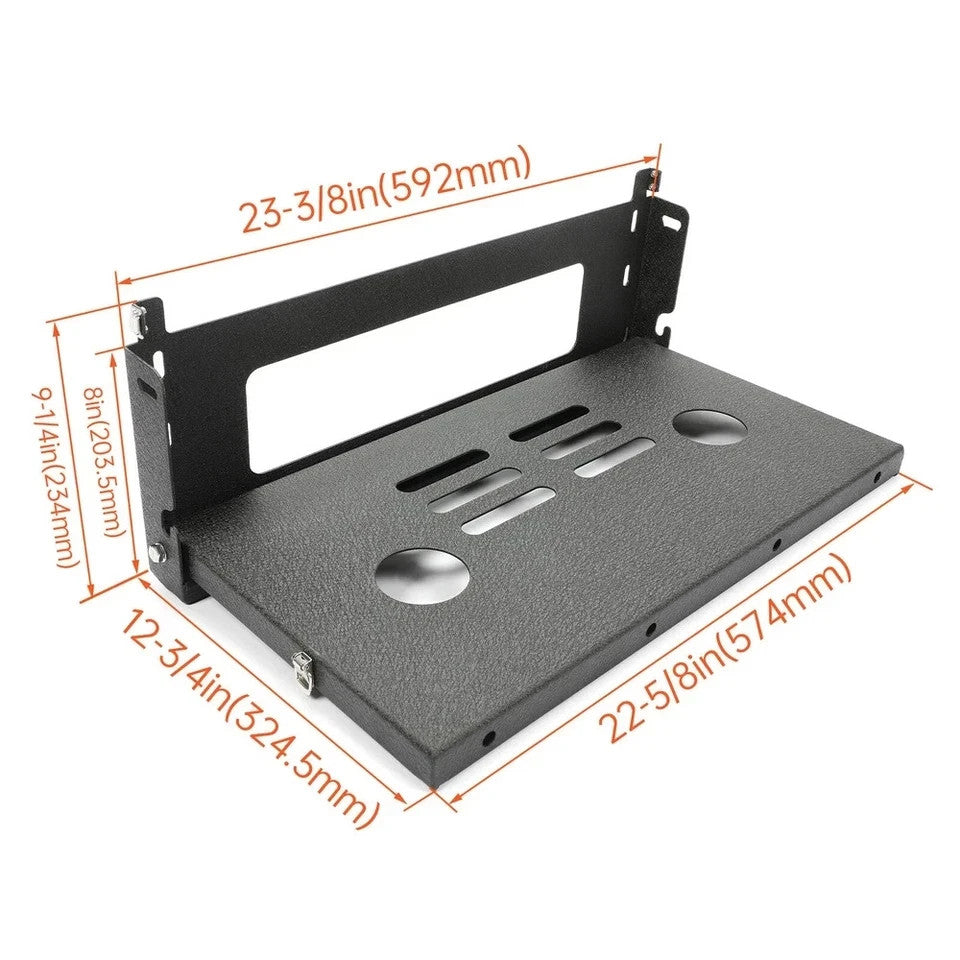 75 lbs Tailgate Table Camping Cargo Shelf For Jeep Wrangler JK JKU 2007-2019