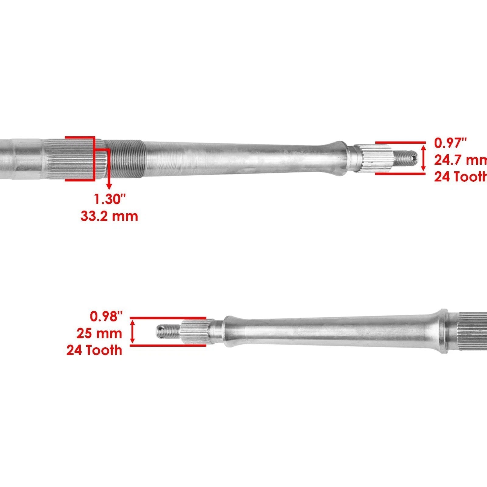 Rear Axle Shaft fits Yamaha Blaster 200 YFS200 2003 2004 2006