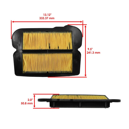 Caltric 17205-MN5-003 Air Filter For Honda Goldwing GL1500 Motorcycle