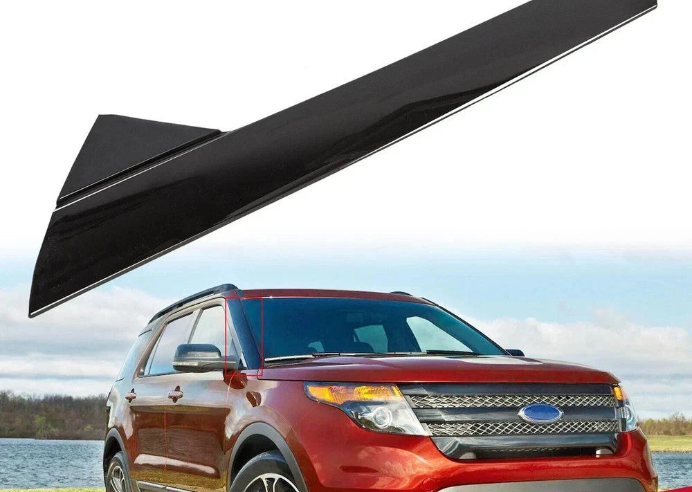 For 11-19 Ford Explorer Windshield Outer Trim Molding Passenger Right RH Side